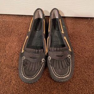 Black Sperry Loafers